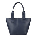 Navy blossom tote