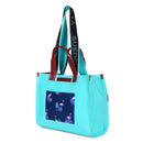 Workwear tote turquoise