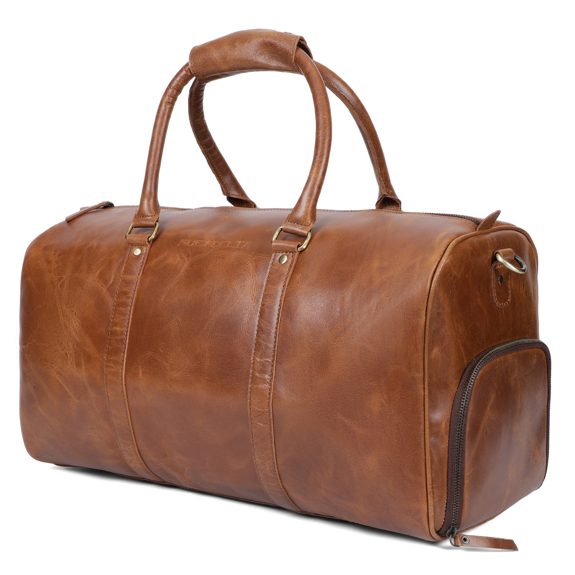 Classic Voyager Leather Duffel