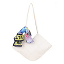 LOTUS HANDBAG WHITE