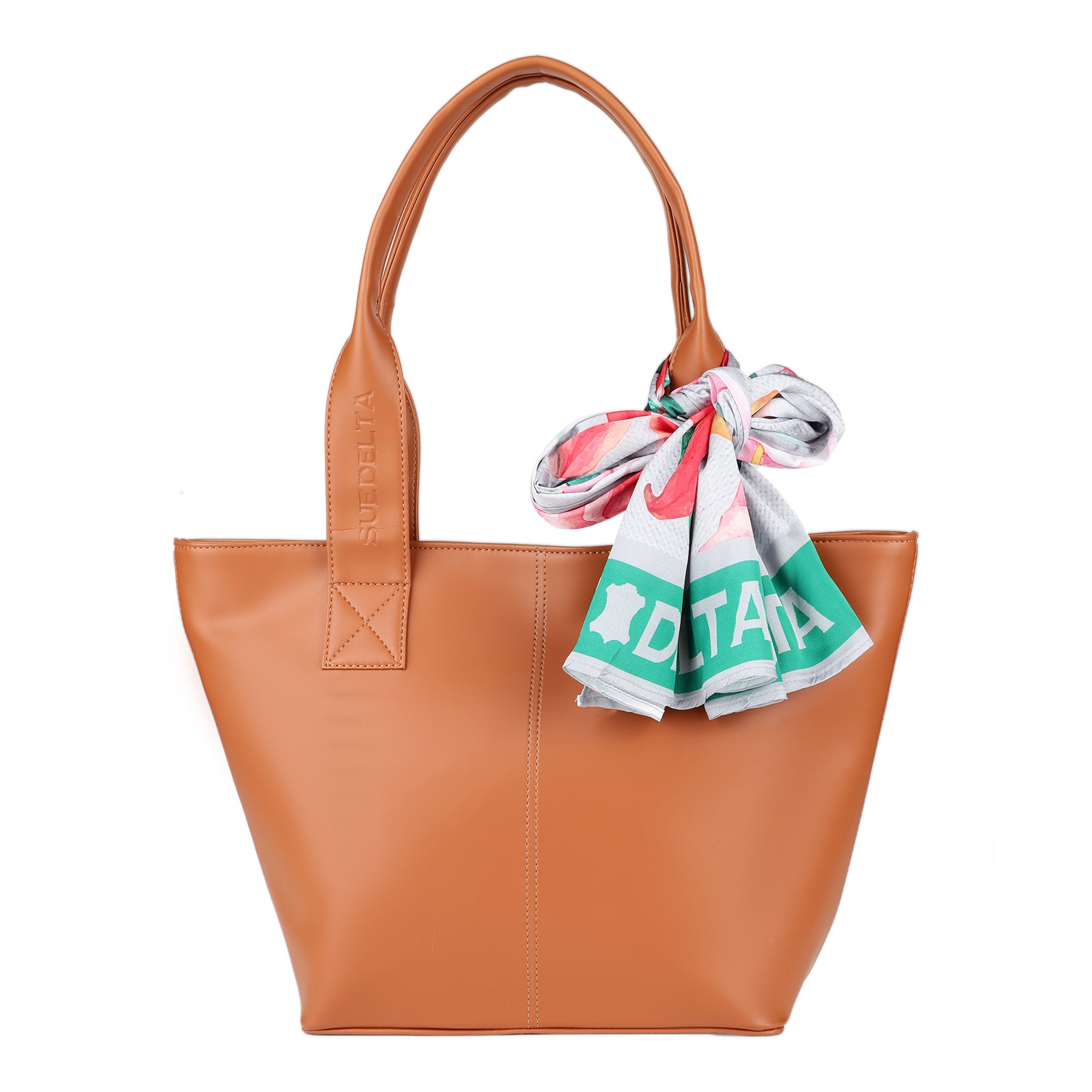 Tan Blossom Tote