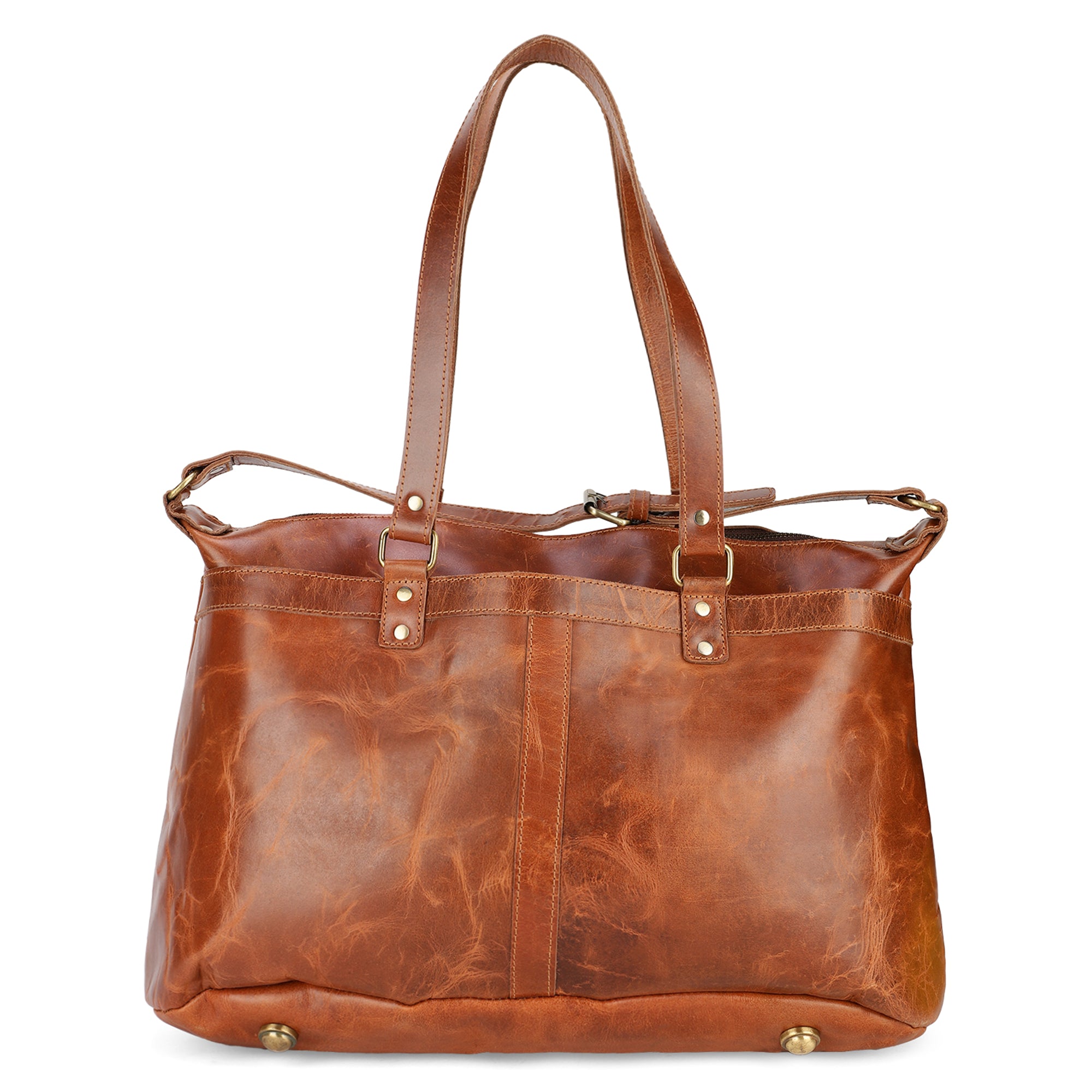 Elegance Heritage Leather Tote