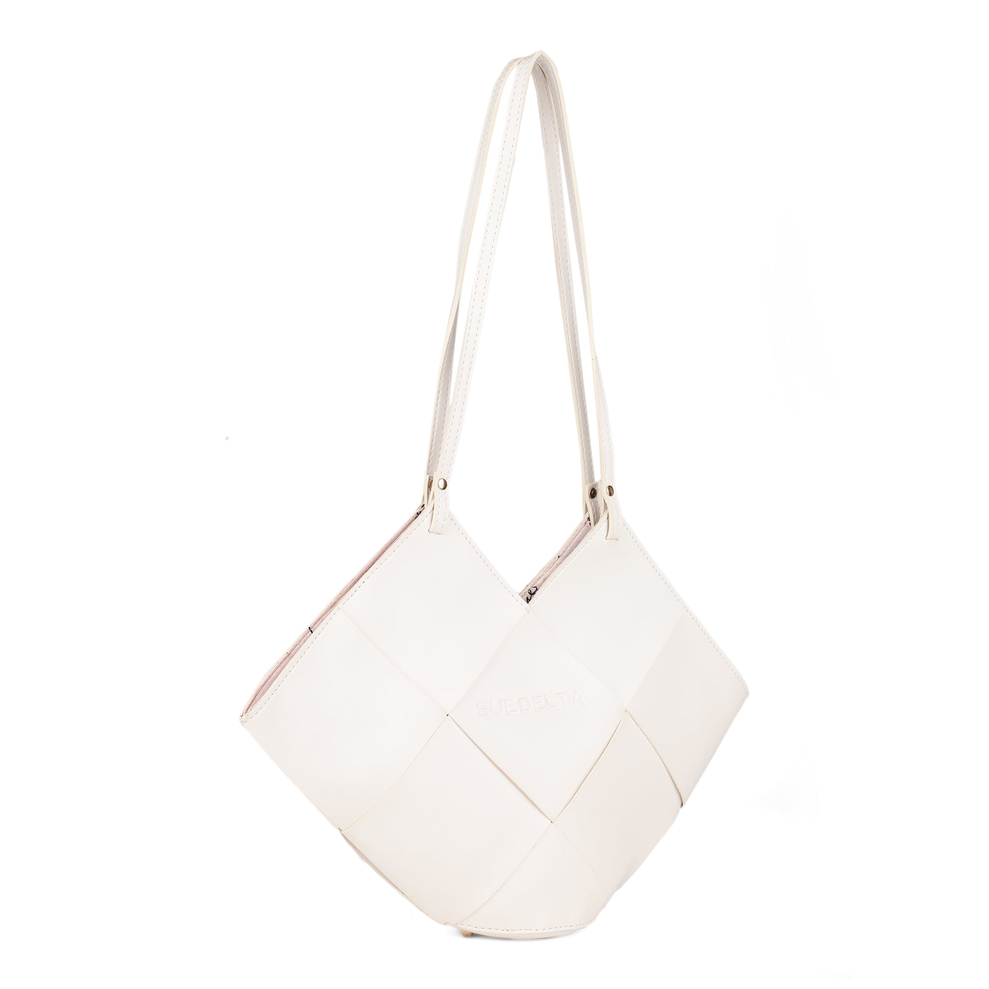 LOTUS HANDBAG WHITE