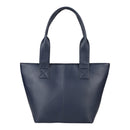 Navy blossom tote