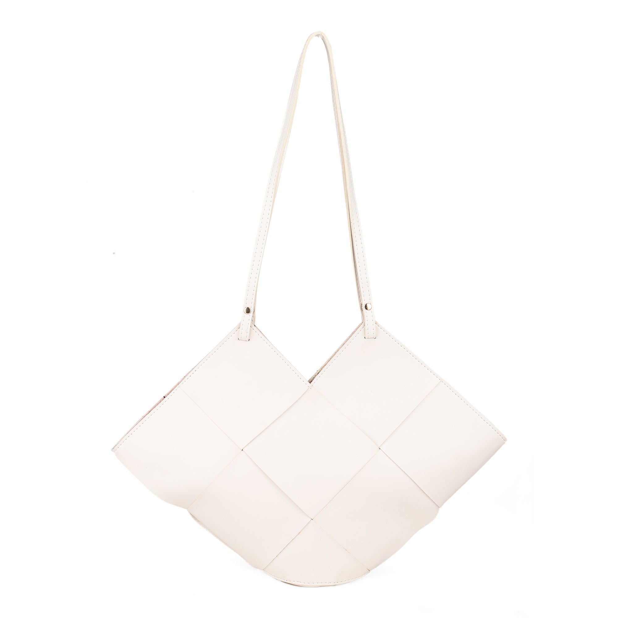 LOTUS HANDBAG WHITE