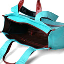 Workwear tote turquoise