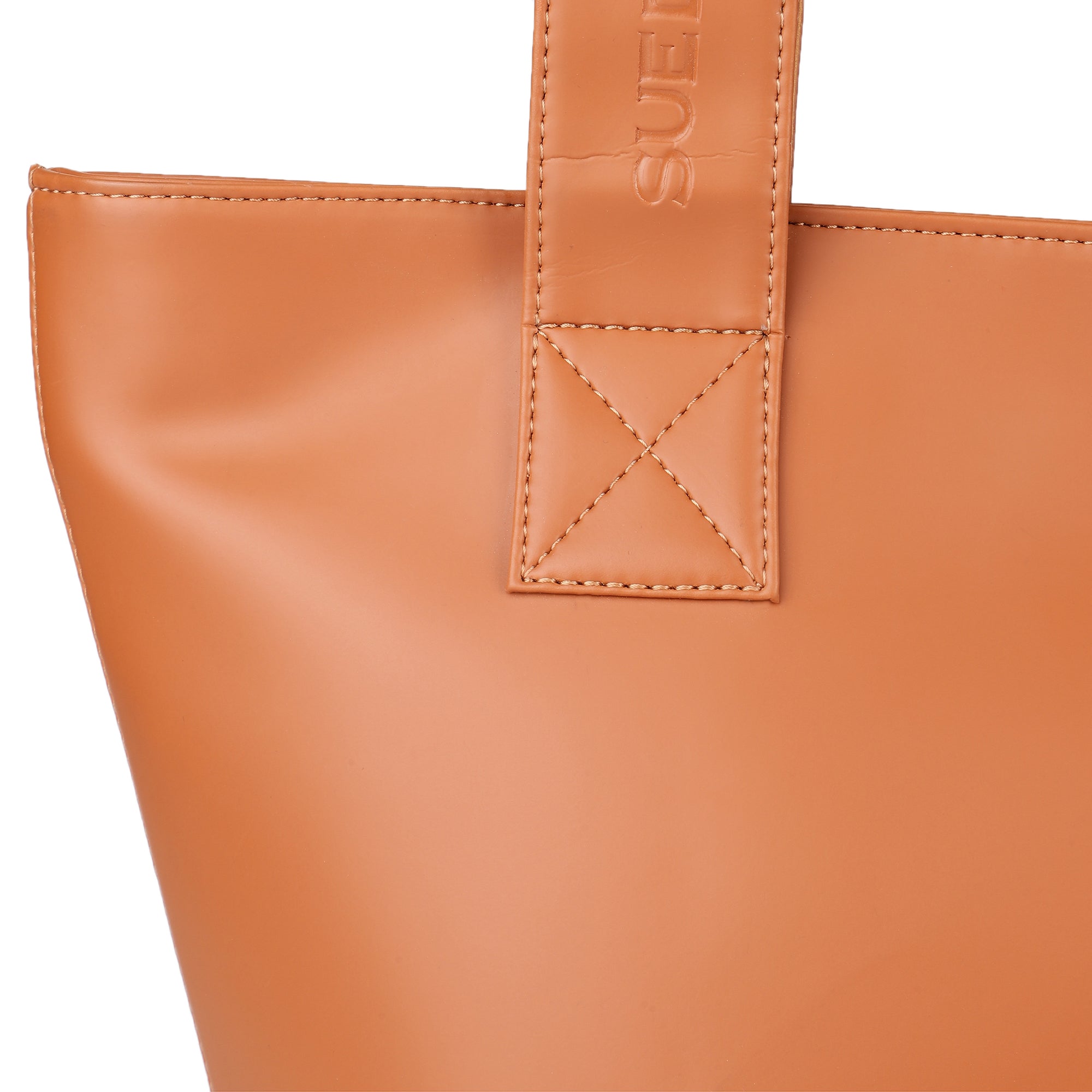 Tan Blossom Tote